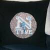 Personalized Hand-Beaded Pillow